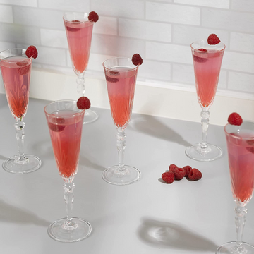 Set of 6 160ml Champagne Flutes