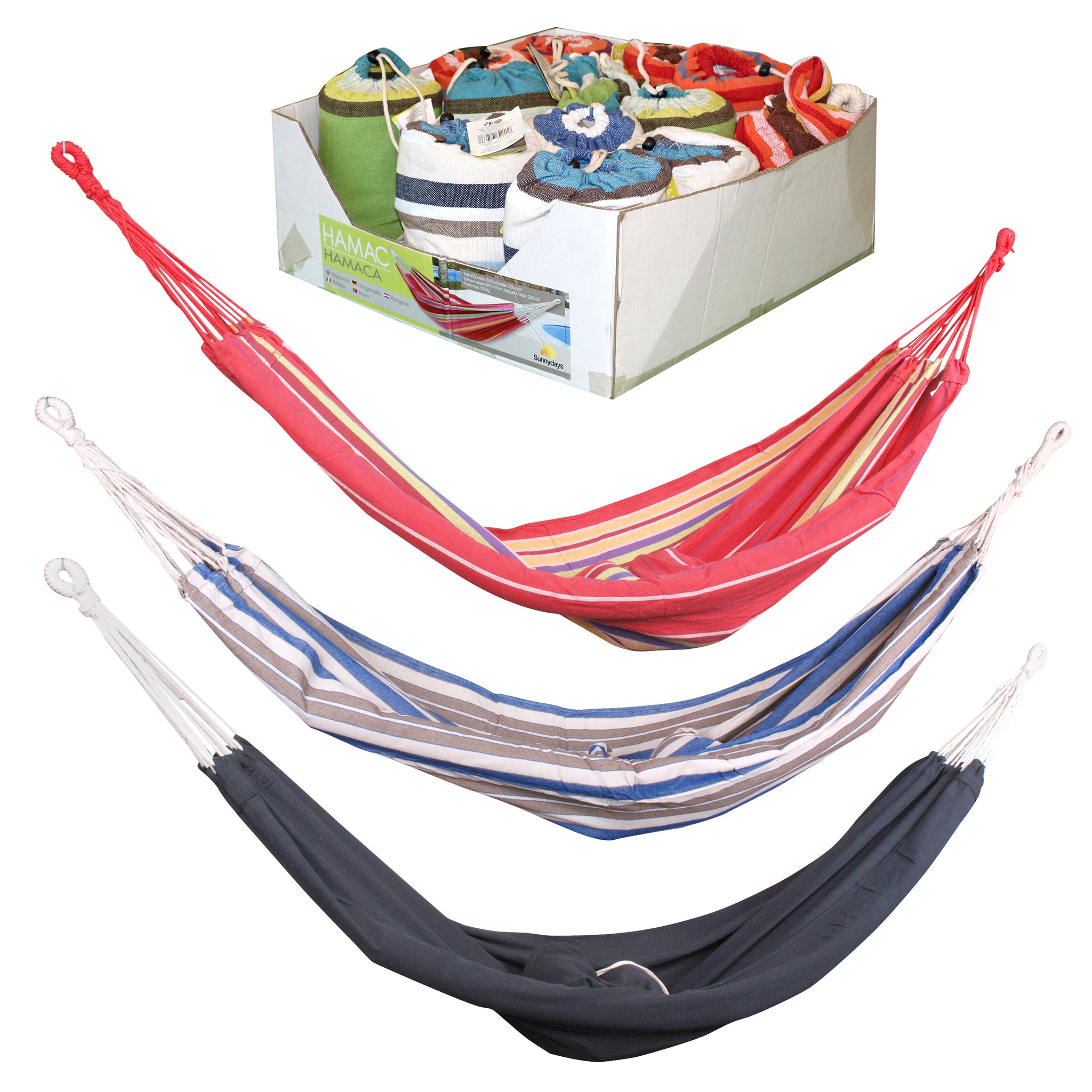 Portable Single-Person Outdoor Hammock