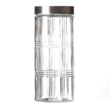 6Pcs 2.2L Glass Pasta Storage Jar