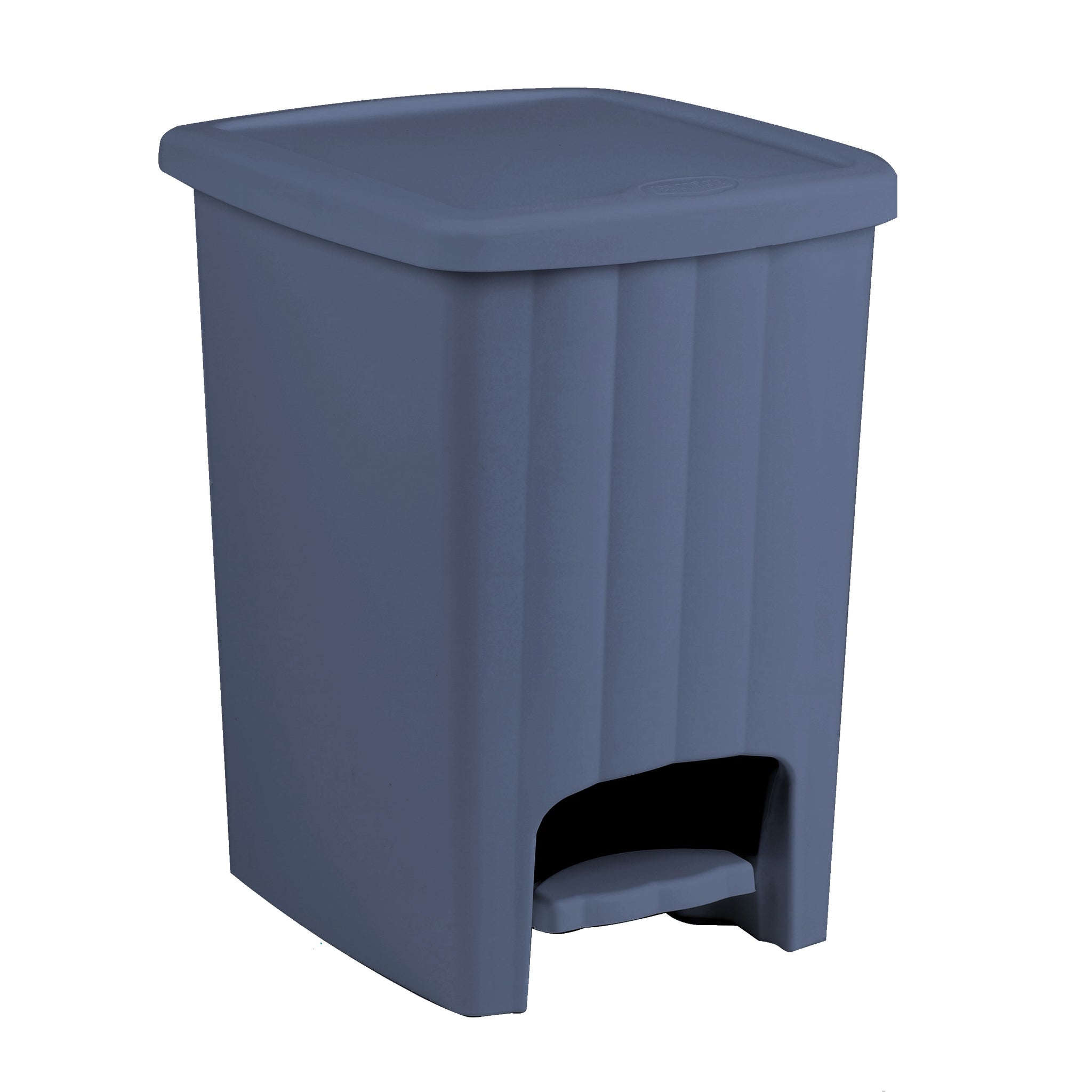 Plastic 20 Litre Blue Bin with Pedal Lid Waste Dustbin