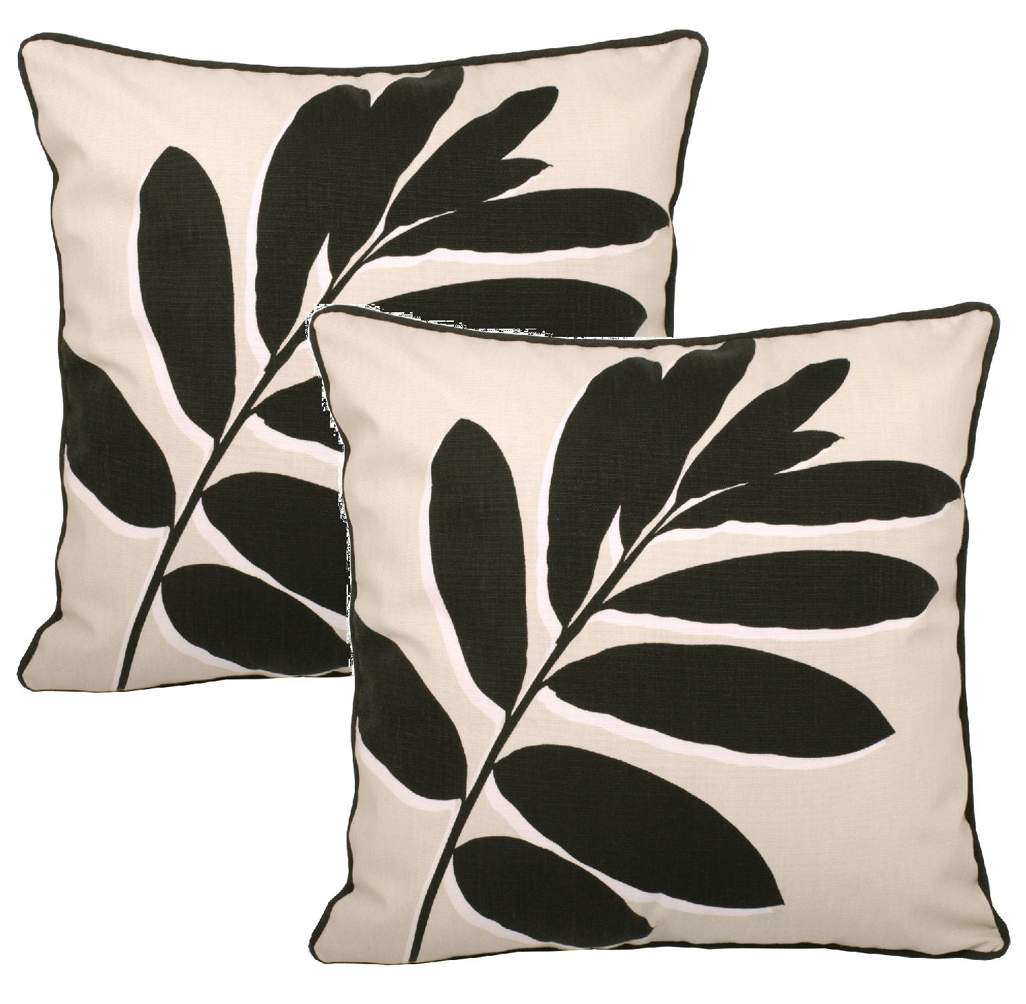 2pc Outdoor Cushion Cover Natural