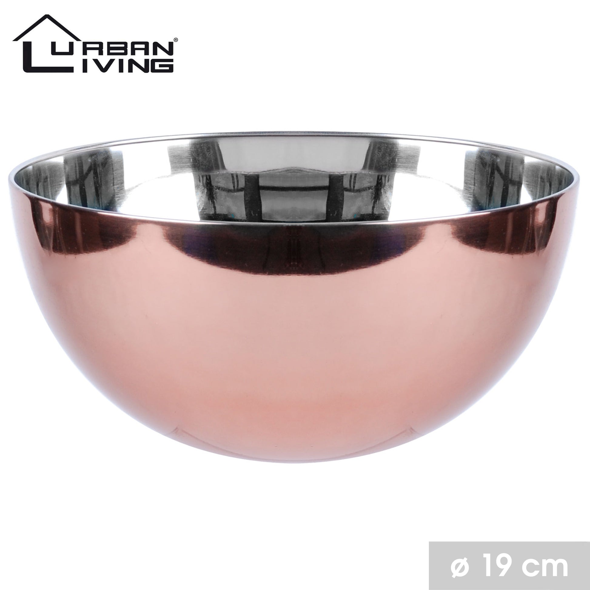 19cm Copper Stainless Steel Mixing Bowl