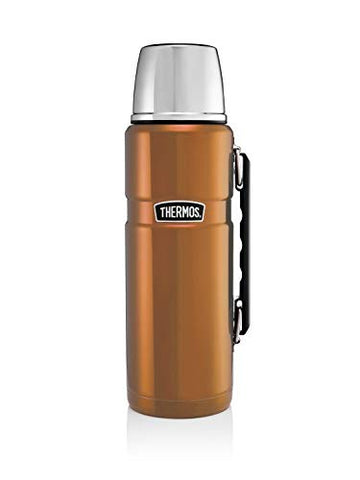 Thermos 1.2L Stainless Steel Copper Vacuum Flask with Handle
