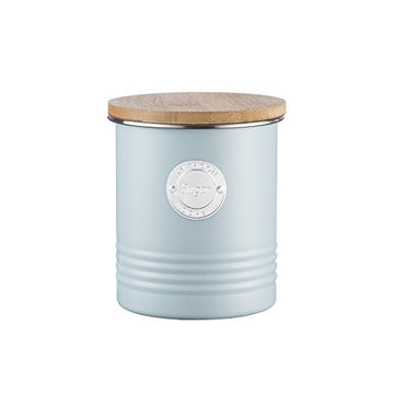 1L Typhoon Living Blue Stainless Steel Sugar Canister