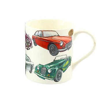 Classic Vintage Cars 350ml Fine China  Mug