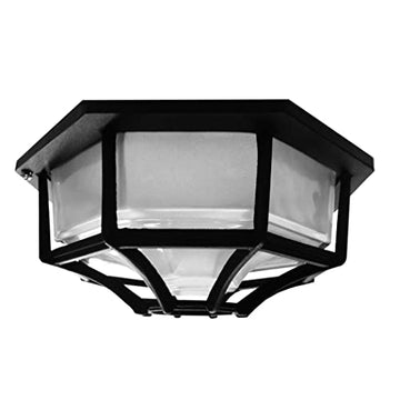 Aluminium Black Outdoor Garage Exterior Flush