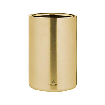 Barware 1.3L Gold Double Walled Cooler Insulated