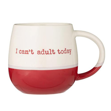 340ml Stoneware I Can't Adult Today Coffee Mug