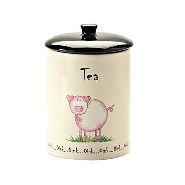 Ceramic Home Farm Tea Jar Storage Canister
