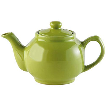 2 Cup Teapot 450ml Bright Green Stoneware