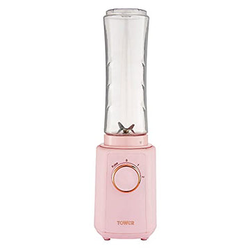 300W Personal 2 Speed Smoothie Blender Pink and Rose Gold