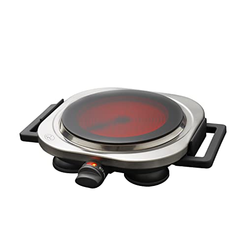 Quest 1200W Ceramic Infrared Adjustable Temperature Hot Plate