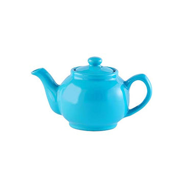 Brights Blue Porcelain 2 Cup Teapot Pottery Kitchen Tea Pot