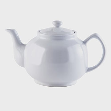Price & Kensington Classic White Porcelain 10 Cup Teapot