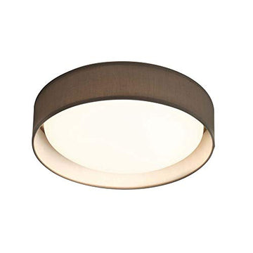 Gianna Acrylic & Grey Shade LED Flush