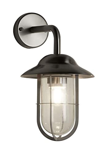 Well Glass IP44 Stainless Steel Wall Lamp