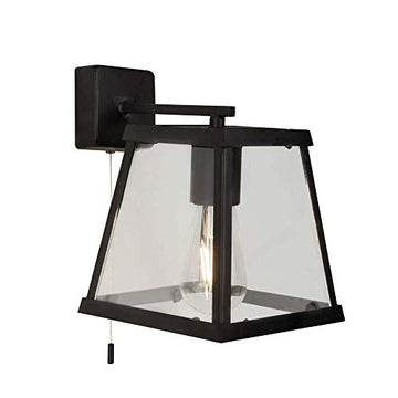 Voyager Black Wall Light