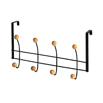 8 Hook Black Hanging Holder Organiser