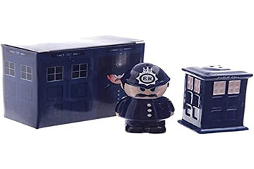 Policeman & Police Box Salt & Pepper Set