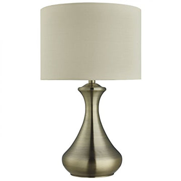 Antique Brass Touch Table Lamp
