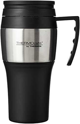 Thermos Thermocafe 400ml Black Insulated Mug