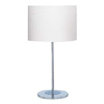 Carter Chrome & Fabric Shade Table Lamp