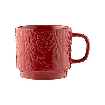 300ml Red Forest Theme Mug