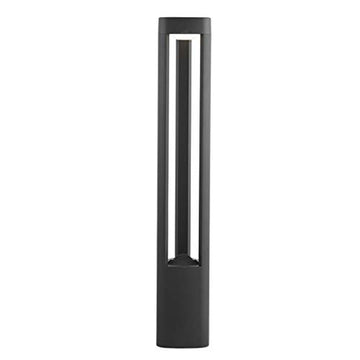 500mm Dark Grey LED Outdoor Post Light with Clear Diffuser