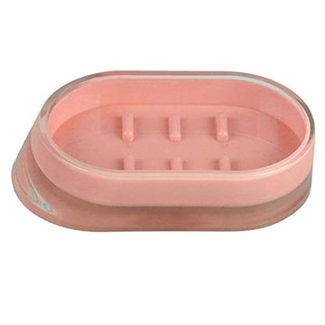 Coral Pink Soap Dish