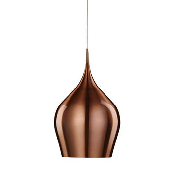 Vibrant Large Copper Bell Ceiling Pendant