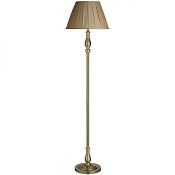 Antique Brass Free Standing  Floor Lamp
