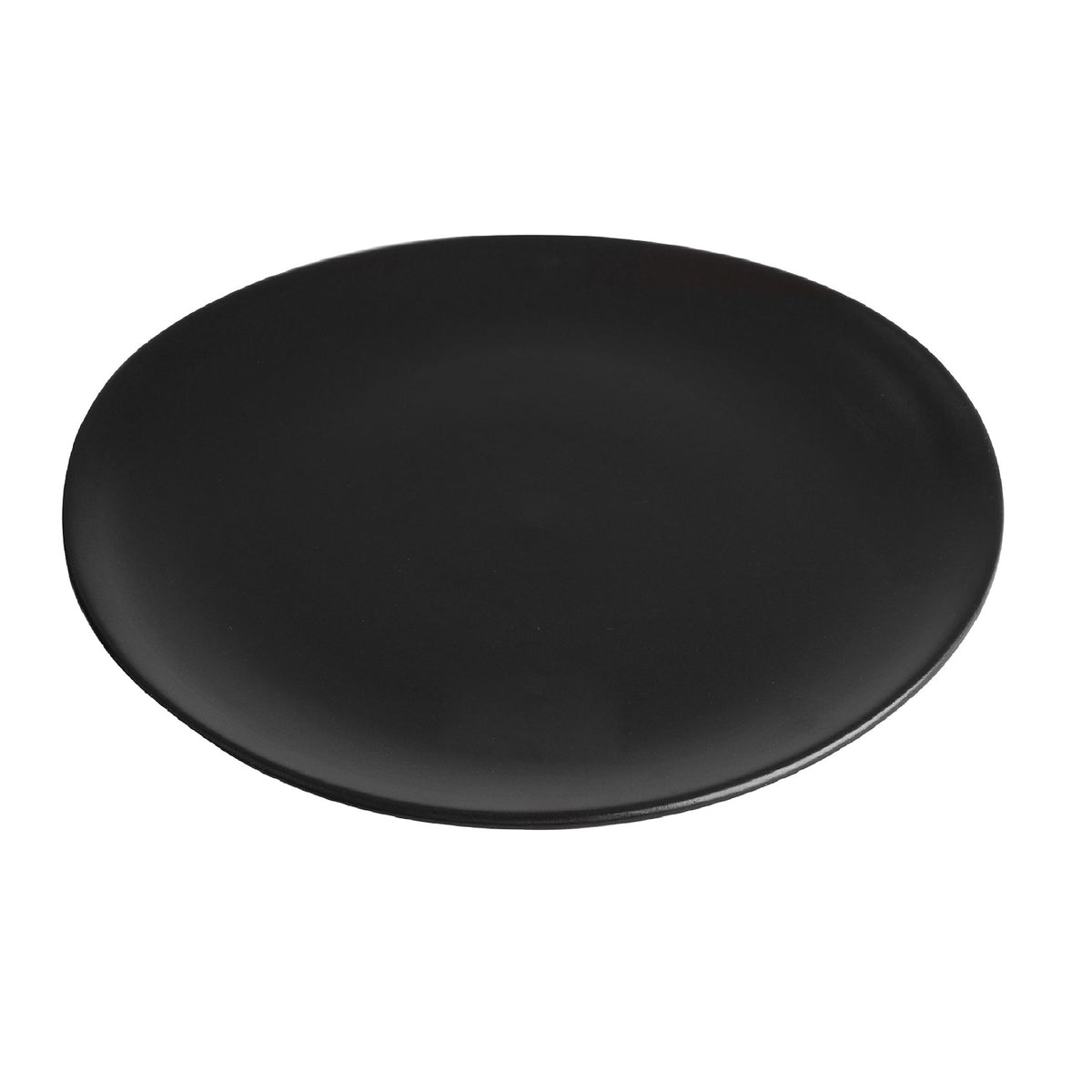 Ceramic Boheme Matte Black Steak Dinner Plate