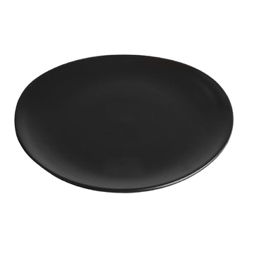 Ceramic Boheme Matte Black Steak Dinner Plate