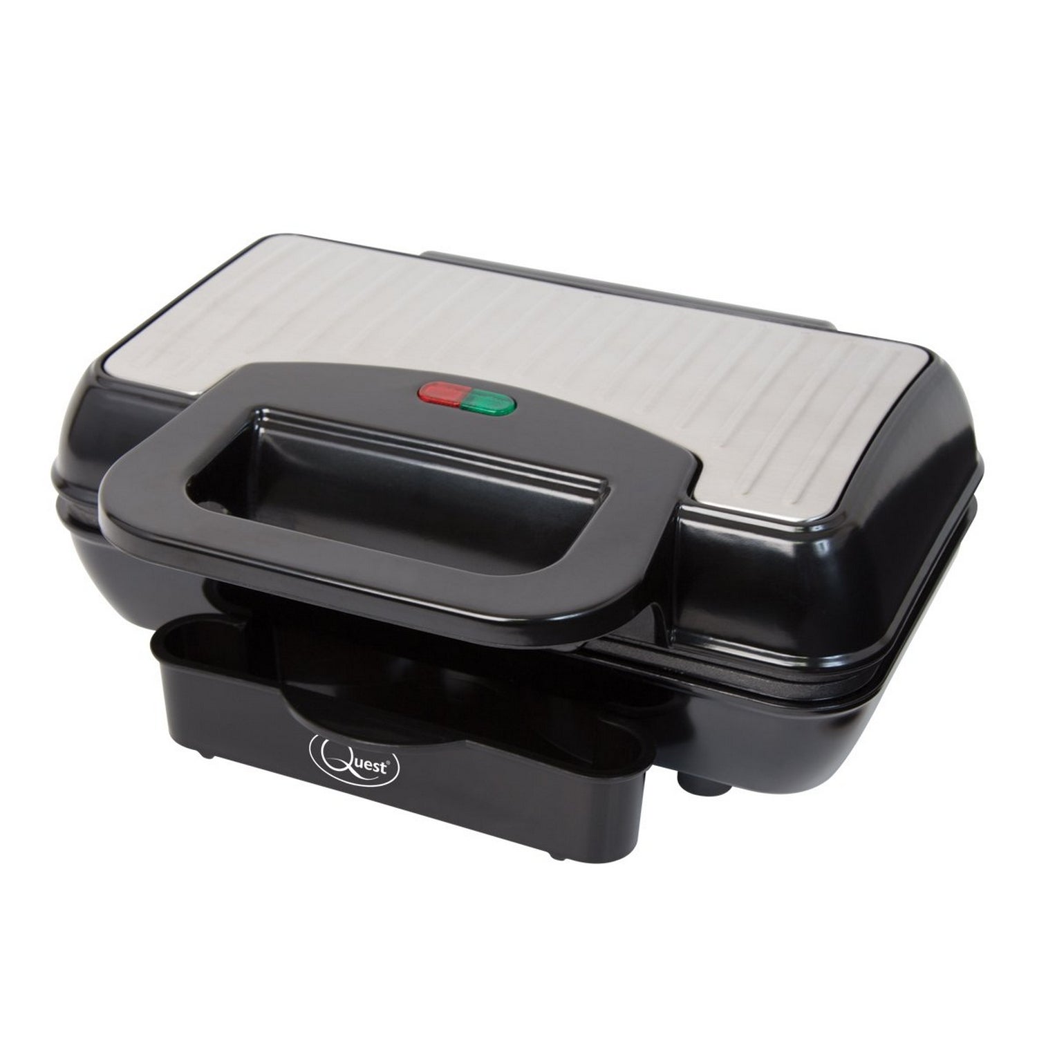 Quest 800W Twin Hamburger Burger Patty Maker Grill Griddle Cooker