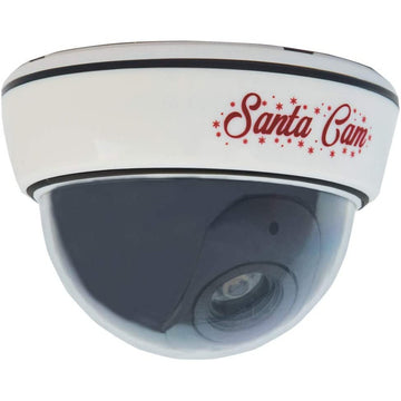 Santa Surveillance Flashing LED Dummy Christmas Kids Camera