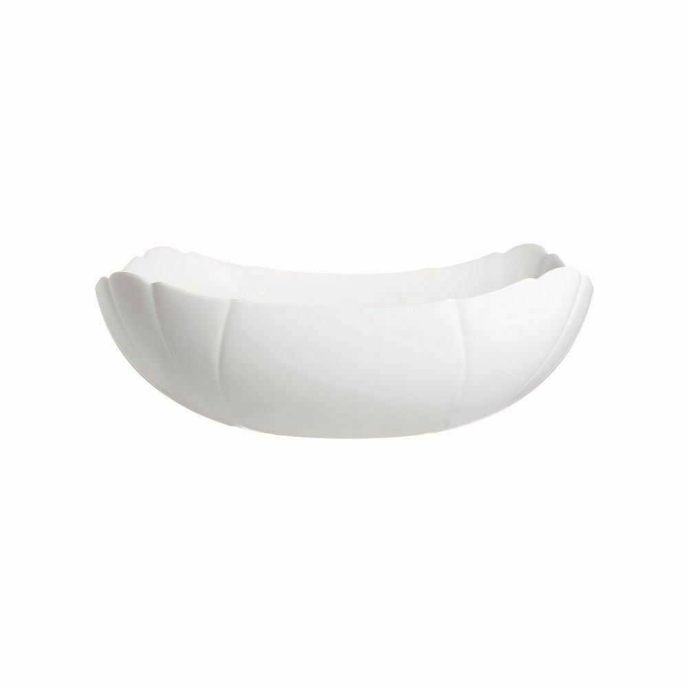 Luminarc Lotusia 12cm White Salad Side Cereal Bowl Plate