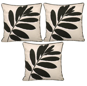 3pc Outdoor Cushion Cover Natural