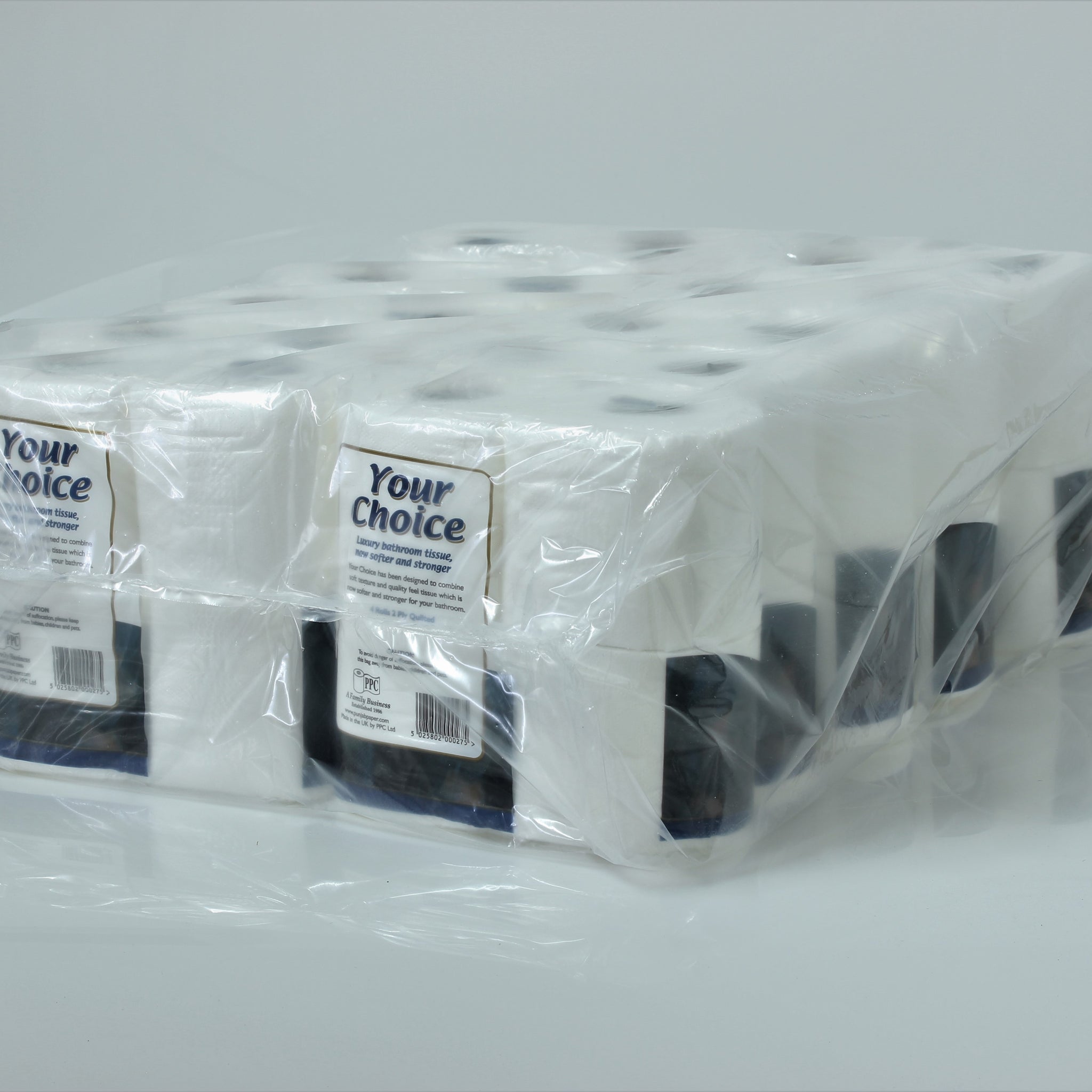 40 Rolls White 2 Ply Soft Toilet Paper Rolls