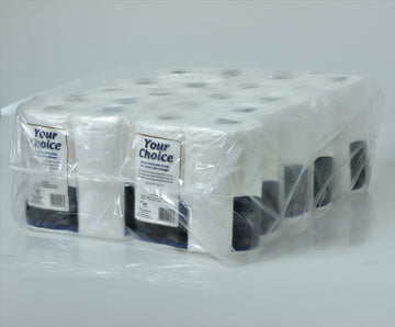 40 Rolls White 2 Ply Soft Toilet Paper Rolls