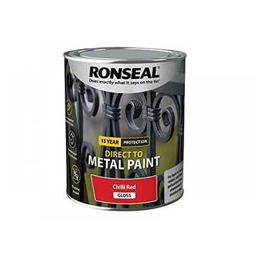 750ml Direct to Metal Red Gloss Interior Exterior Paint
