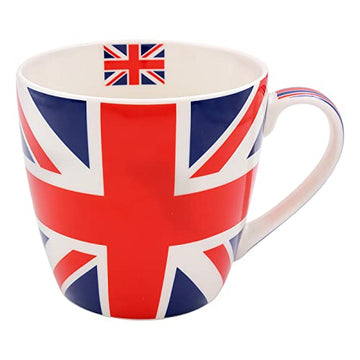 Union Jack Coronation Fine China Breakfast Mug