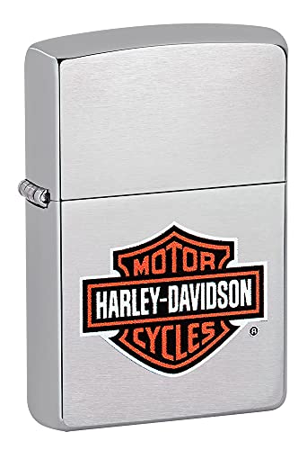 Zippo Lighter Harley Davidson Polish Chrome