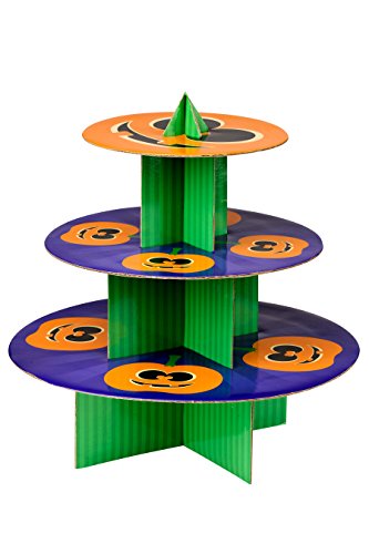 3 Tier Cake Stand Pumpkin (Cardboard)