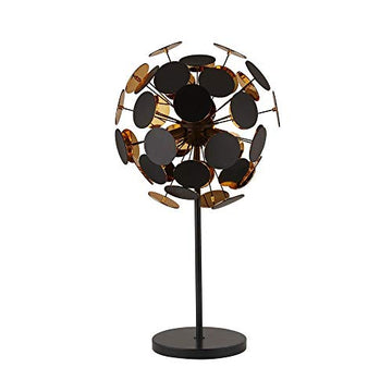 Discus 3 Light Metal & Pc Discs Table Lamp