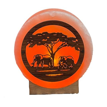 1.2kg Elephant LED Salt Lamp