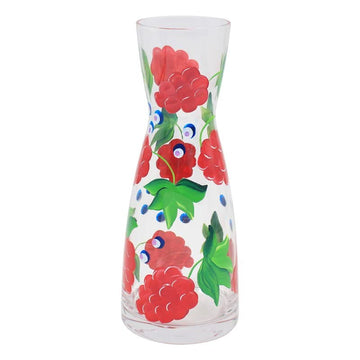 Lynsey Johnstone 1L Hand Painted Carafe Raspberries