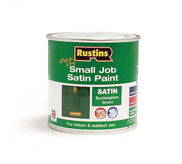 250ml Rustins Quick Dry Satin Buck Green Paint
