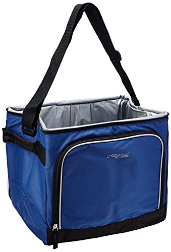 Blue 30L 36 Can Cooler Camping Outdoor Bag