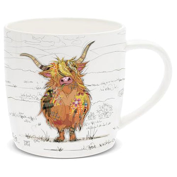 Hamish Highland Cow Ceramic Mug