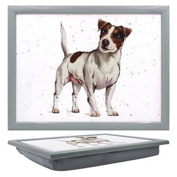 Jack Russell Dog Cushioned Lap Tray